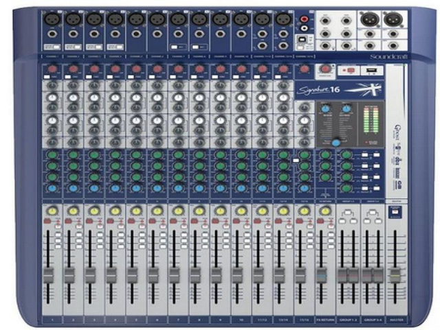 Console de mixage  16 canaux avec effets