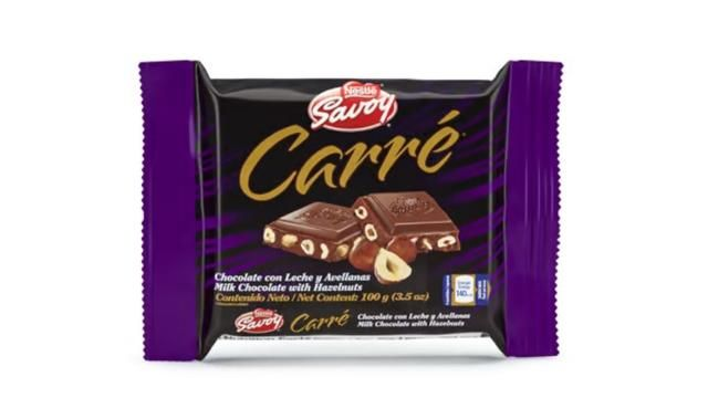 Savoy Chocolate Carré Avellanas 100gr