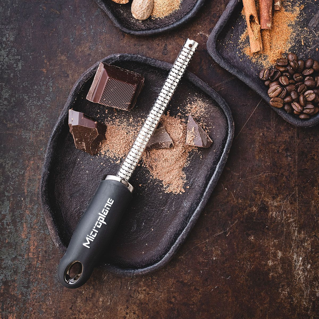 MICROPLANE Premium Reibe Gewürz Muskat - schwarz