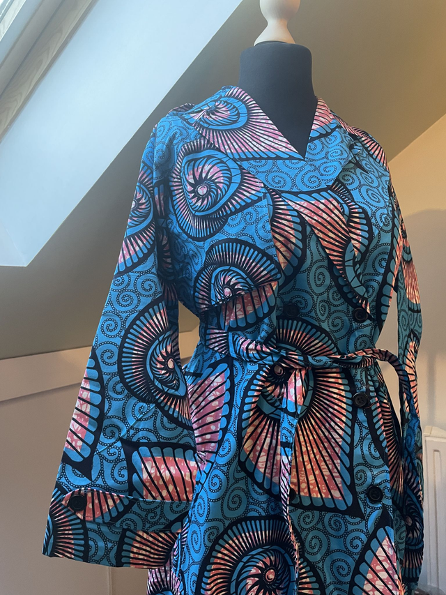 Trench Jenny Rose-Bleu