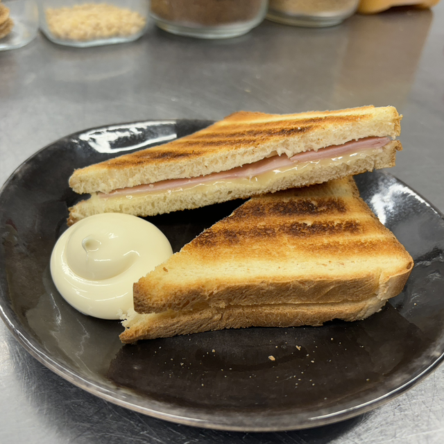 Croque uit het vuistje