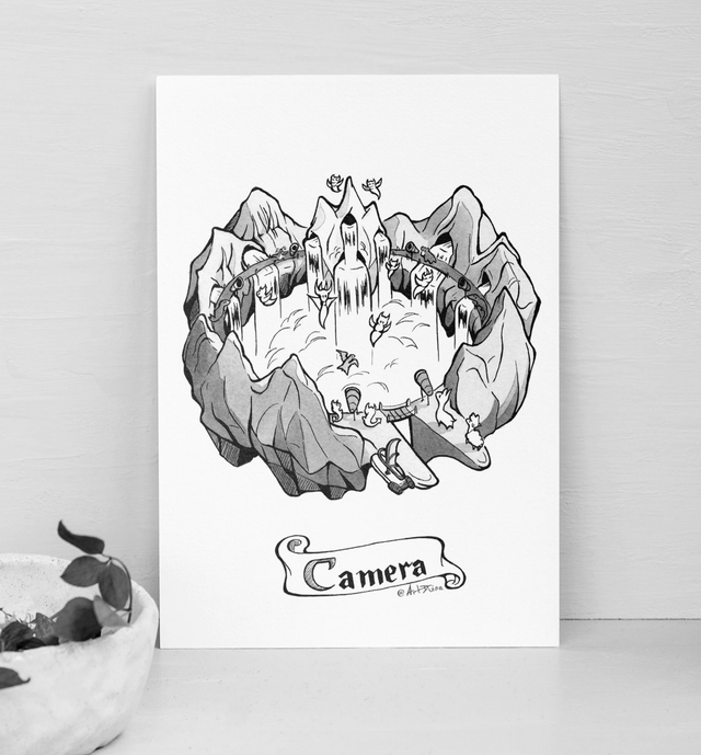îles fantasy - L'aventure du Lama - Illustrations à l'unité