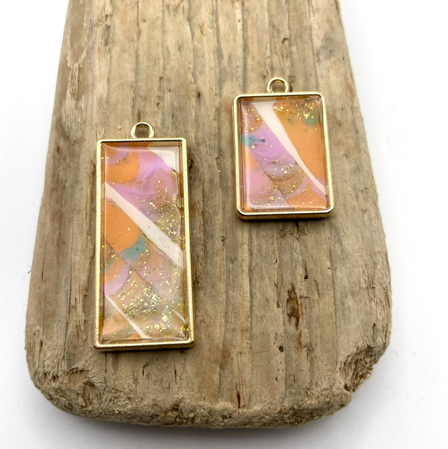 Rectangle pendants (large)