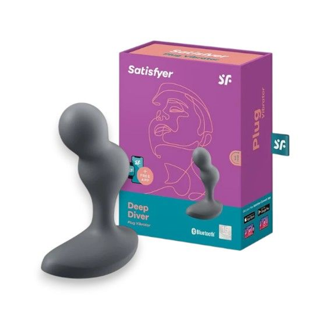 Satisfyer Deep Diver Plug Anal Vibrador con App
