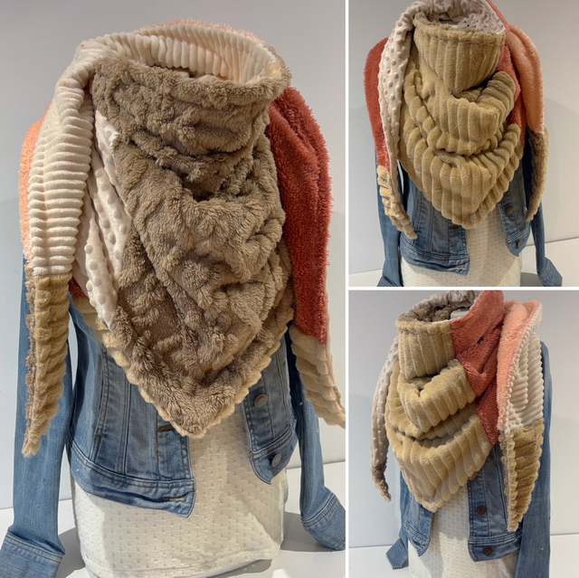 Maxi Chèche Double Patchwork 319