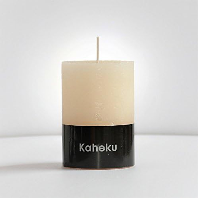 Cylinderkerze Elfenbein Kaheku