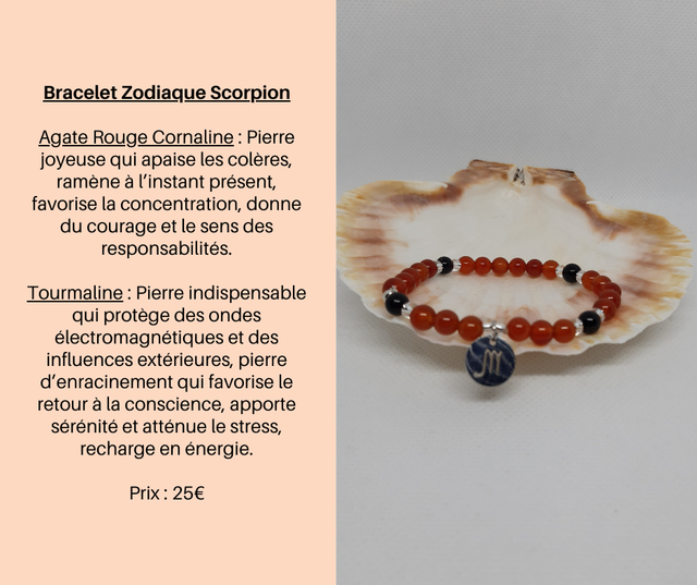 13- Bracelet Zodiaque Scorpion