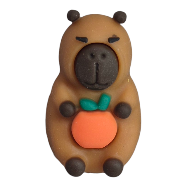 Capybara Orange Arrow Topper© 