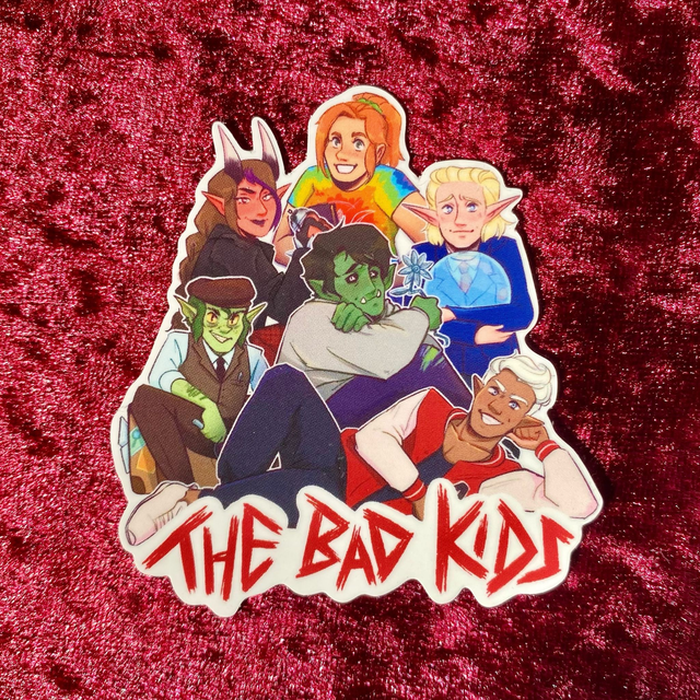 Fantasy High's The Bad Kids [Dimension 20] Sticker