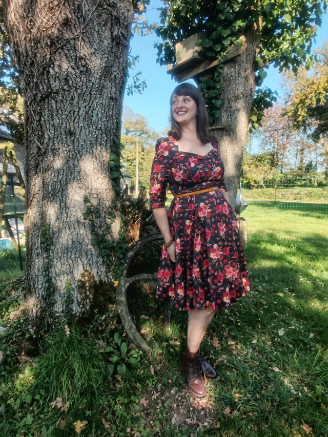 Robe imprimé Fleurie Margot