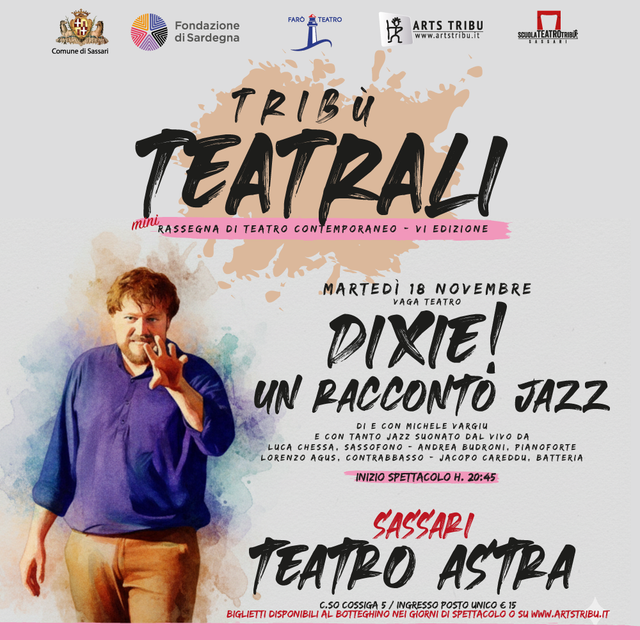 SOLO BOTTEGHINO DIXIE! - 18 NOVEMBRE - TEATRO ASTRA