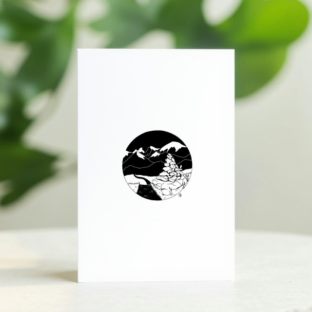 "Point de repère" Carte postale - 2024