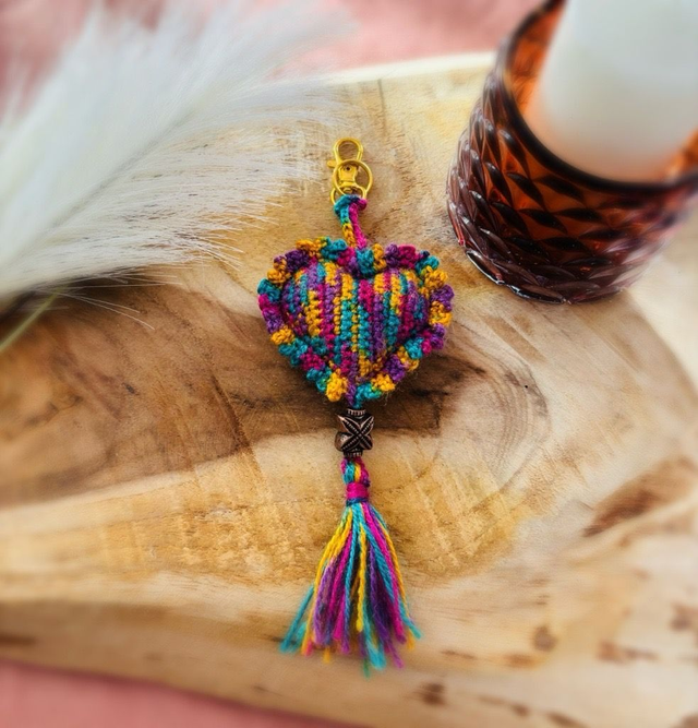 Porte-clé - COEUR MANILLE