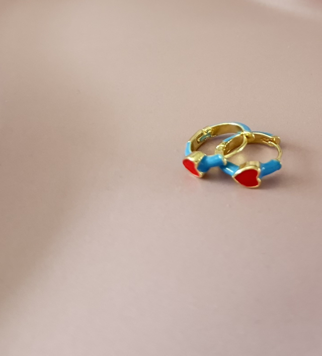 Oorbellen Ocean Heart