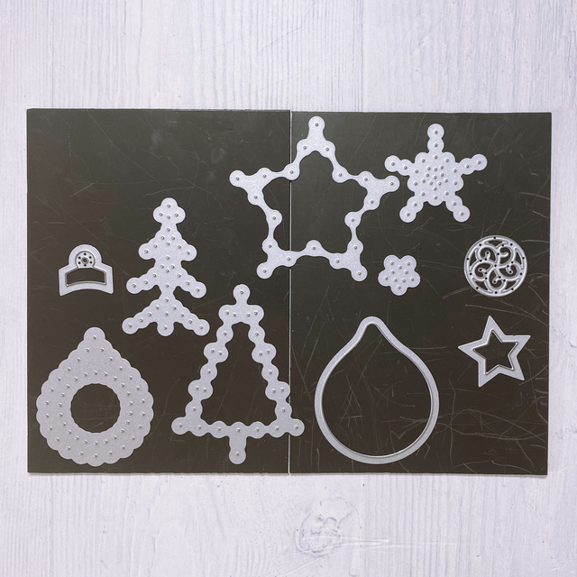 Weihnachtsstickerei (Stanzformen)