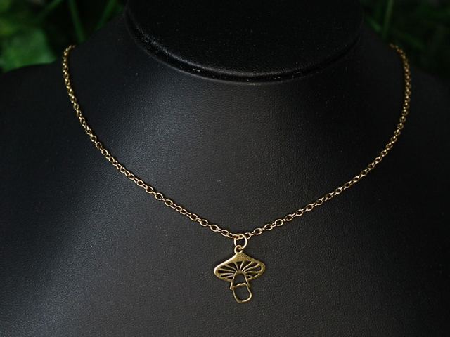 Pilz Kette Gold/Silber [K0028/K0051] 