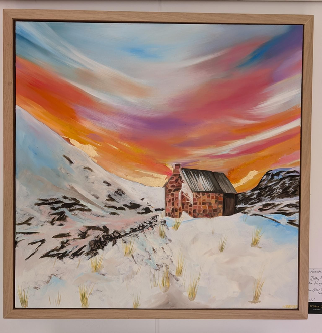 'Bothy 2, Under Orange Skies'