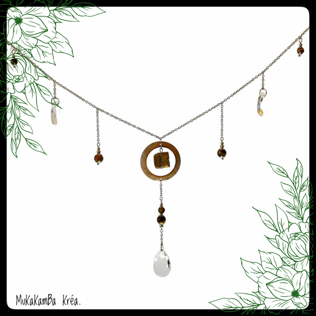 Attrape-soleil horizontale, pierre brute