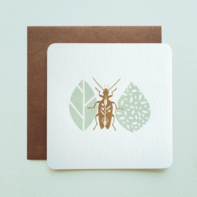 CARTE BOTANIIQUE ET CAPRICORNE 2