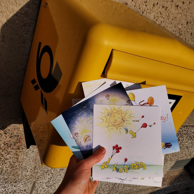 Postkarten - diverse Motive "mit Lipami® durchs Jahr"