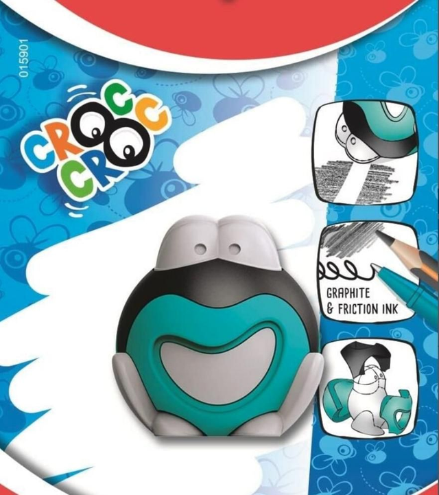 Goma doble uso lápiz y bolígrafo borrable