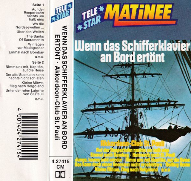 Akkordeon-Club St. Pauli – Wenn Das Schifferklavier An Bord Ertönt Cassette