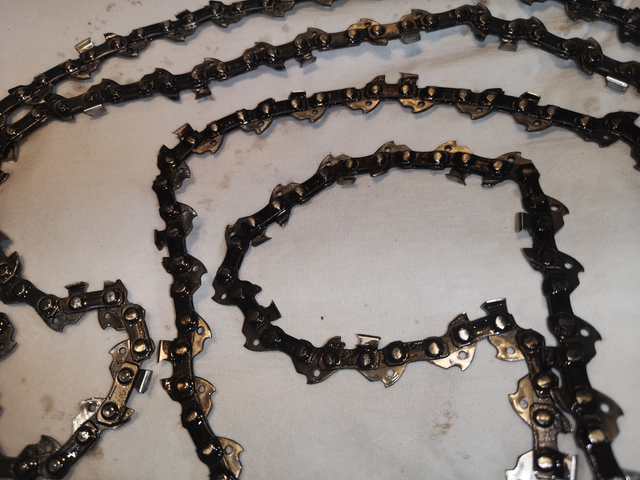 Affûtage chaine de tronçonneuse