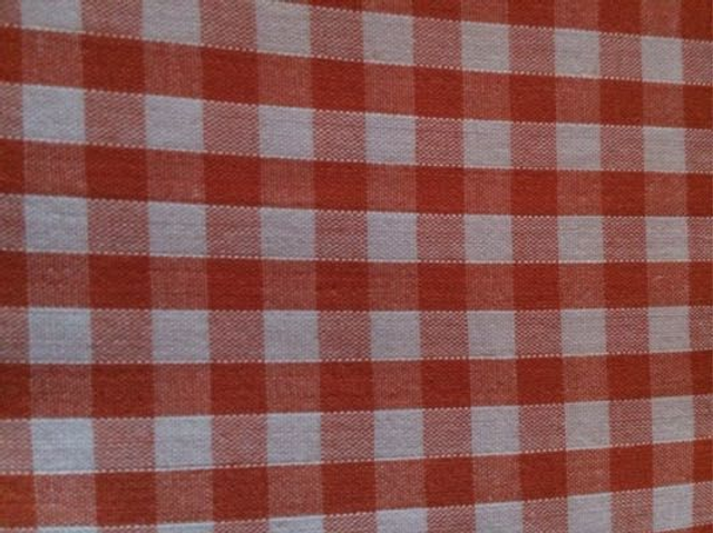 Gingham 1/4” Orange 263 