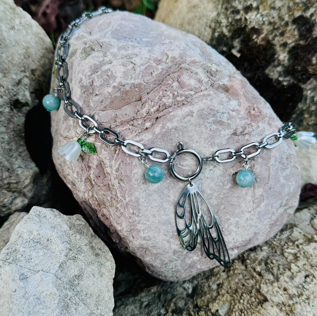 Collier FAIRY amazonite