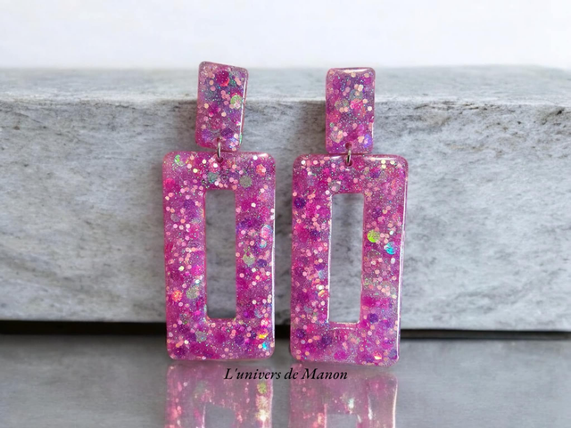 Boucle d&#039;oreille &quot;Carole &quot; 