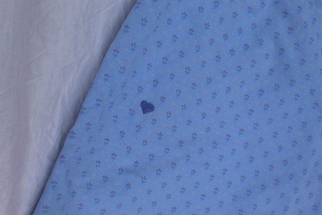 Pantalon bleu à motif - Taille 2