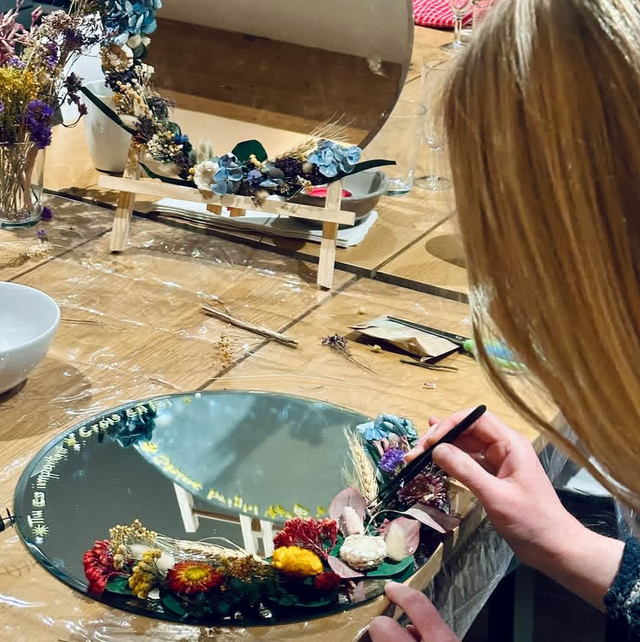 DIM.22 Mars 11H-13H • Atelier miroir fleuri 