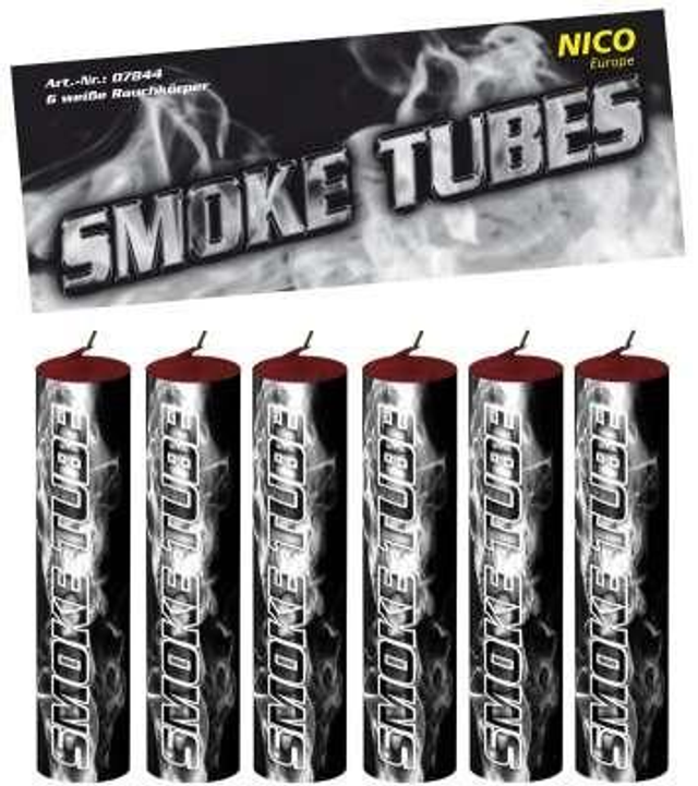 Smoke Tubes, weiß, KAT T1