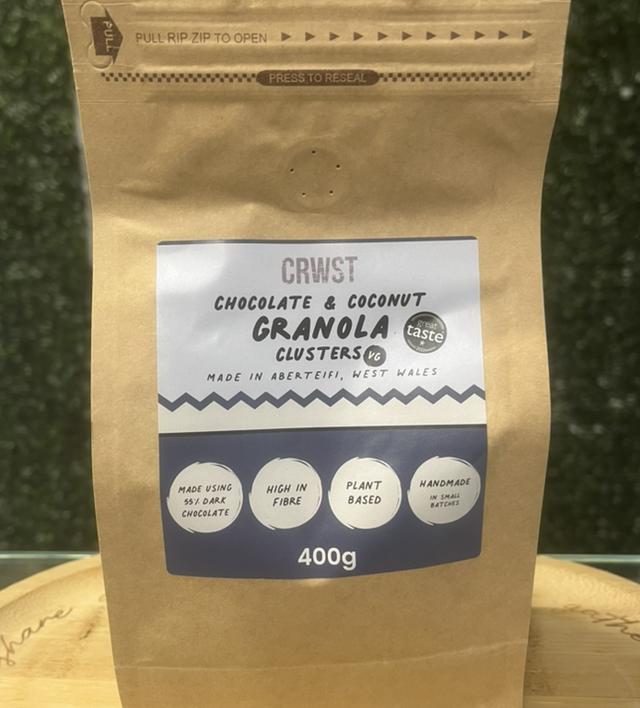Crwst Chocolate and Cocounut Granola 400g