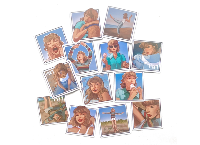 ‘89 Mega Sticker Set 