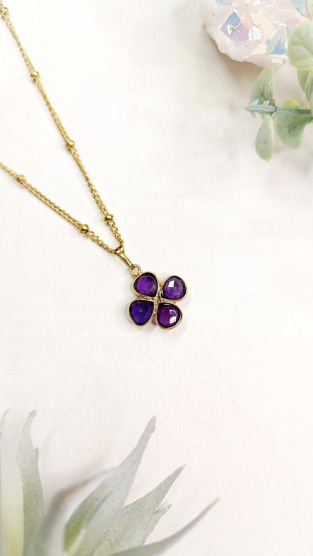 Collier TILAH - Améthyste
