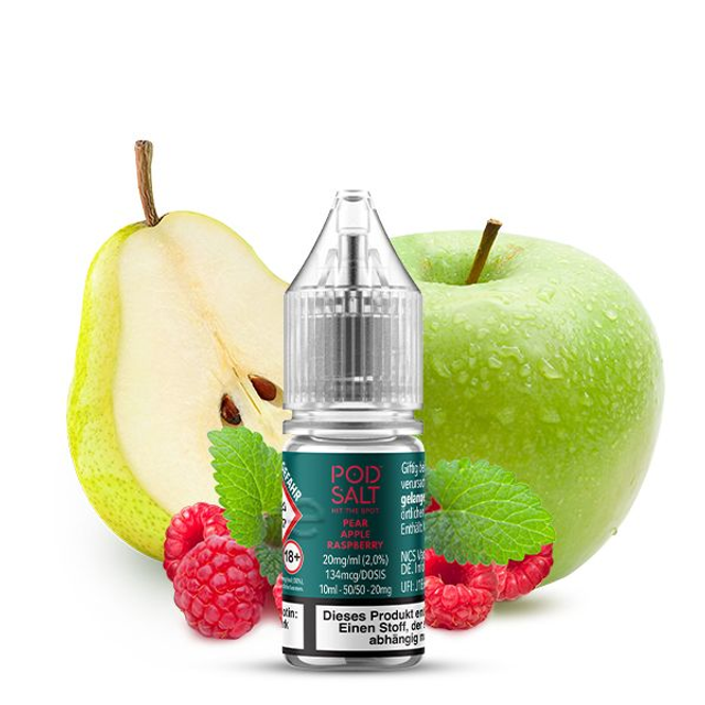POD SALT XTRA Pear Apple Raspberry Nikotinsalz Liquid 10 ml
