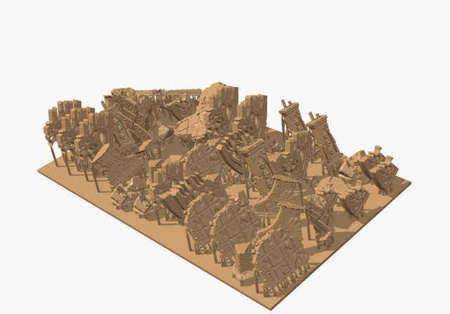 Sci-Fi Ruins Basing Bits Set