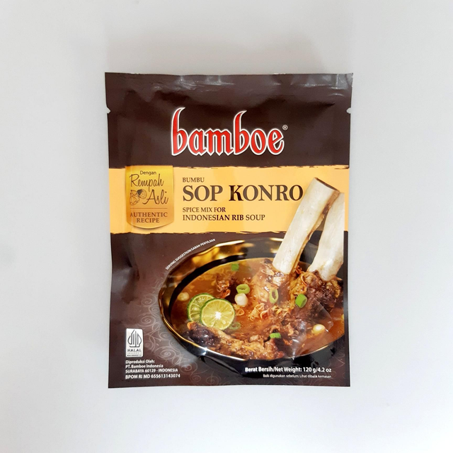 BAMBOE Sop Konro - Préparation de Soupe Aux Côtes de Boeuf