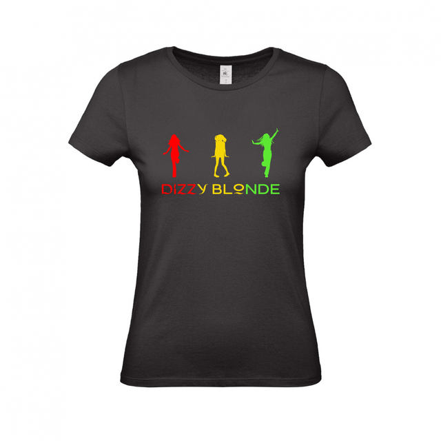 Dizzy blonde Ladies T shirt