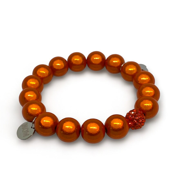 Dreampearl Armband •Glitter• in Orange