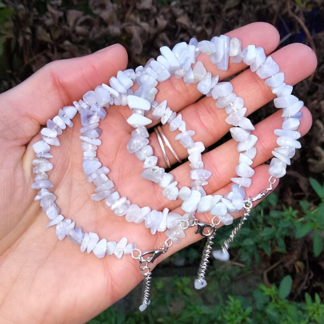 Blue Lace Agate Chips