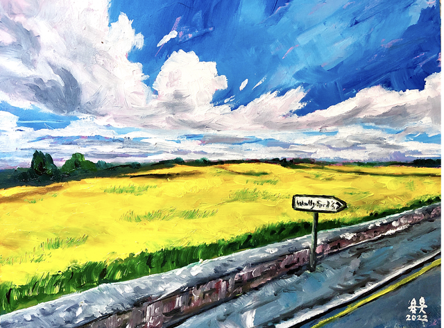 X4 Prints - East Lothian Gold 8"x10" (£7.50 per unit)