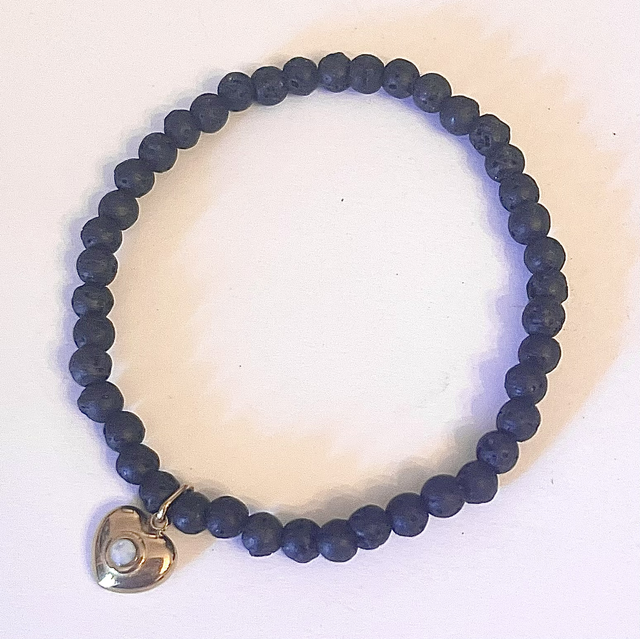 B88 - Bracelet pierre de lave 