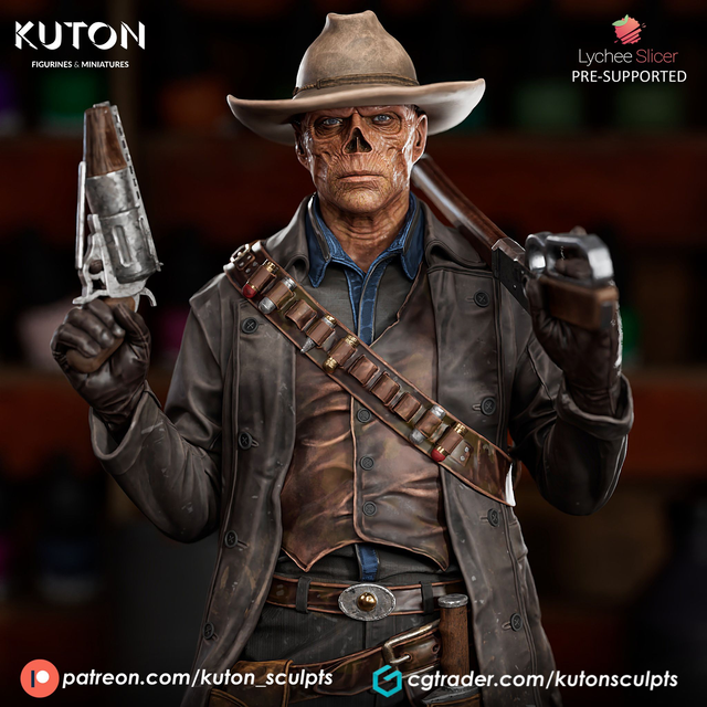 STATUE LA GHOUL FALLOUT série movie