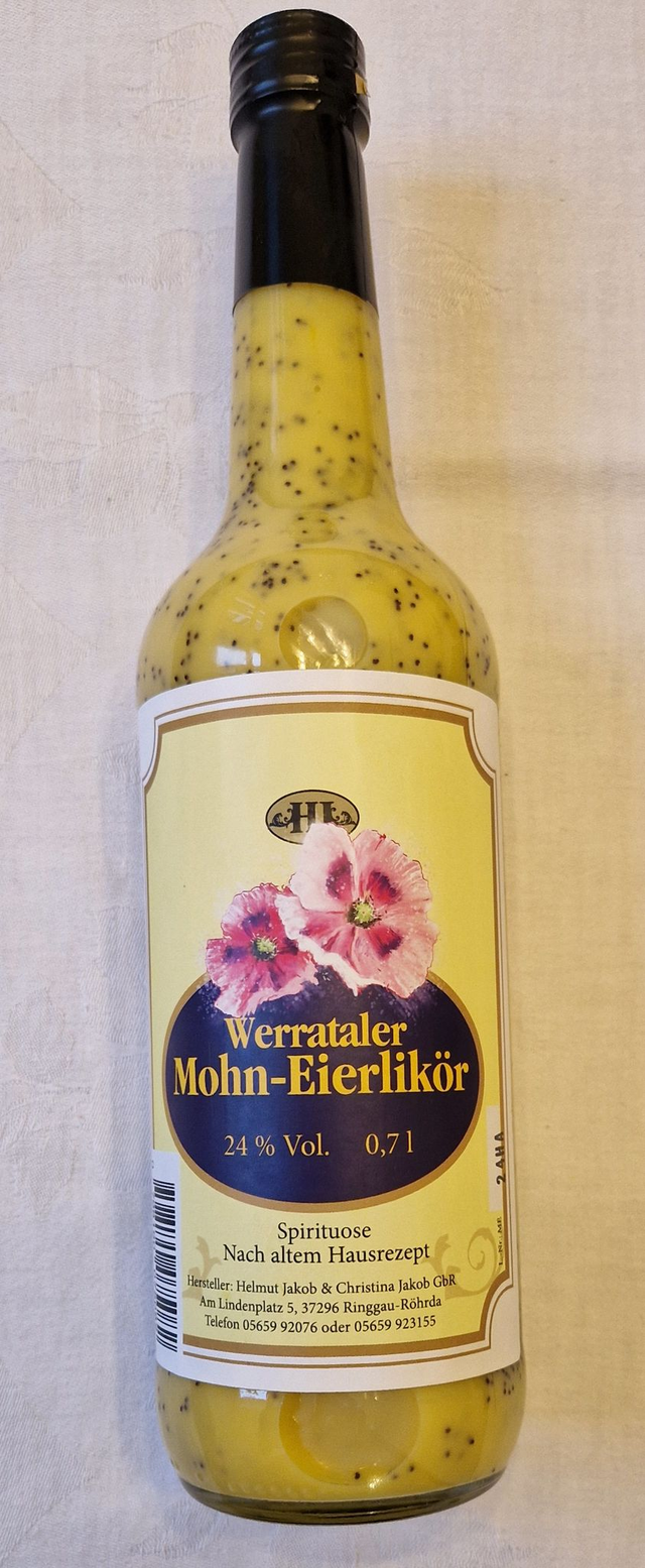 Mohn-Eierlikör