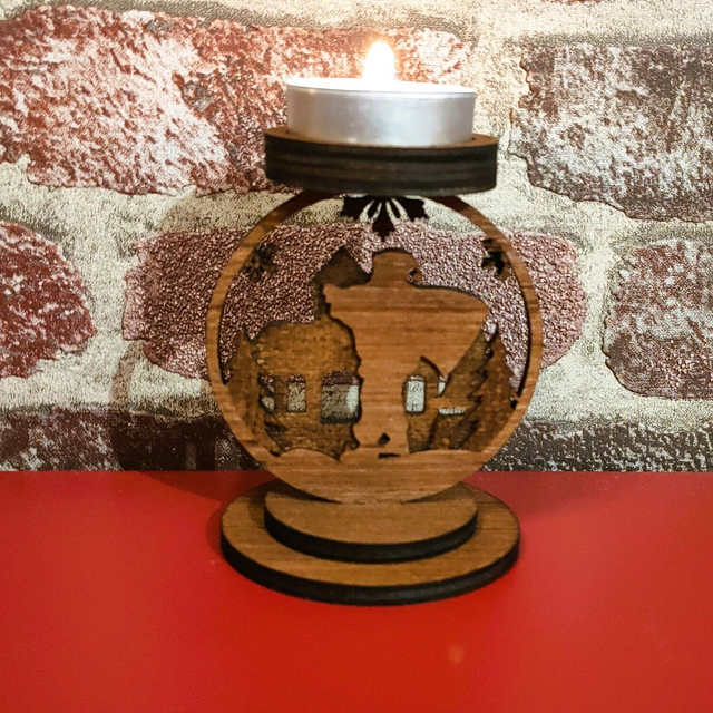 Bougeoir père Noël