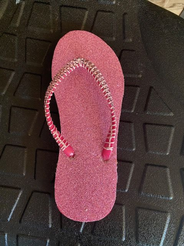 Tongs Rose scintillantes