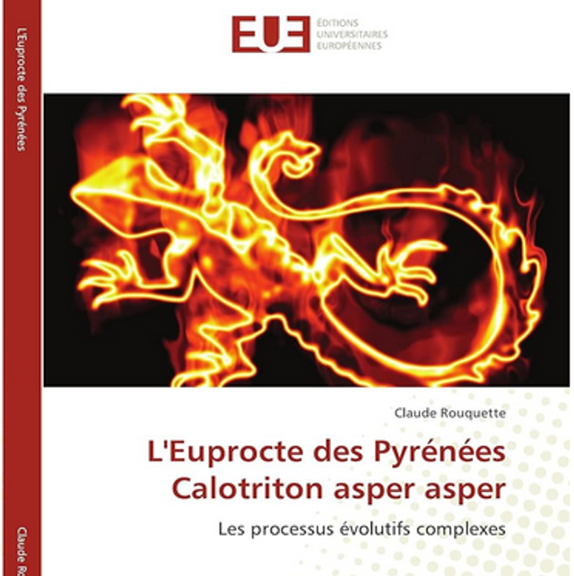 L'Euprocte des Pyrénées asper asper (192 pages) Claude Rouquette