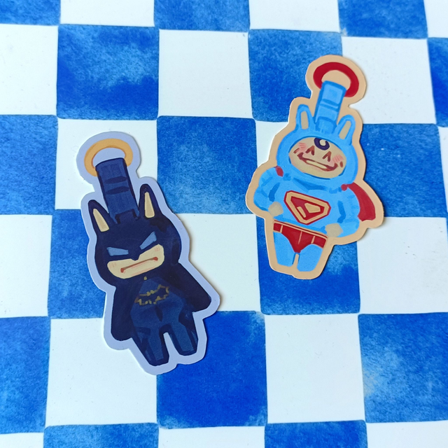hero bubus - vinyl sticker